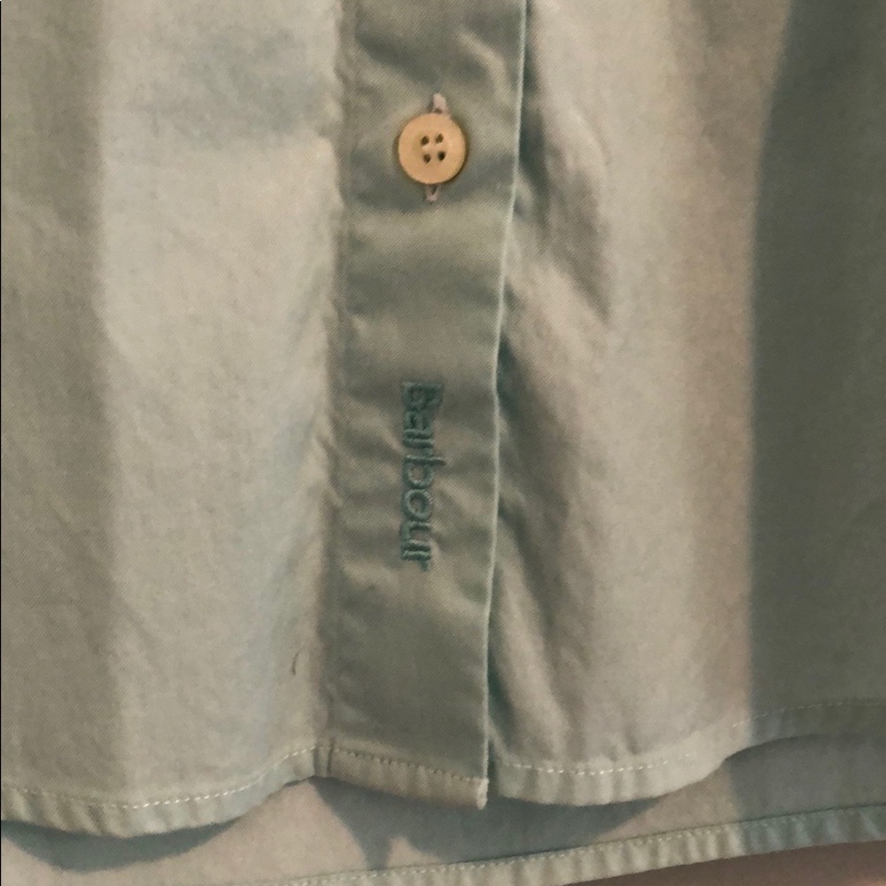 Barbour Tailored Button Down In Mint - image 2
